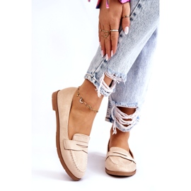 PS1 Mocasines Mujer Comodos Ante Beige Lucca 1 PS1 Mocasines Mujer Comodos Ante Beige Lucca 1