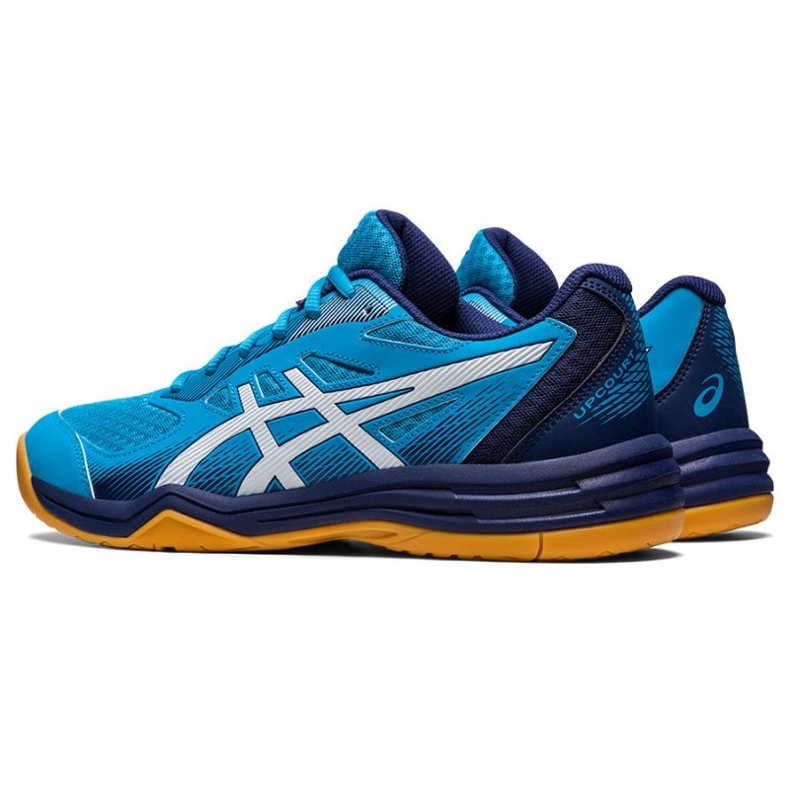 Zapatillas de voleibol Asics Upcourt 5 M 1071A086 402 azul azul 1
