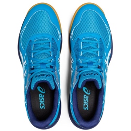 Zapatillas de voleibol Asics Upcourt 5 M 1071A086 402 azul azul 2