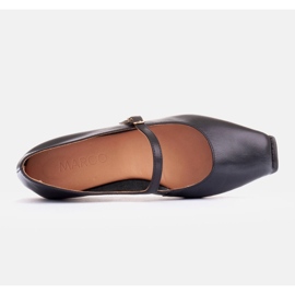 Marco Shoes Bailarinas estilo Mary Jane negro 6