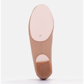Marco Shoes bailarinas passo beige 2