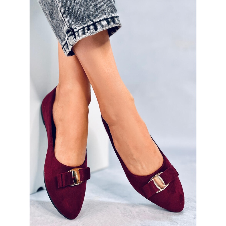 Bailarinas de mujer Janya Wine Red rojo 2