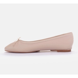 Marco Shoes bailarinas passo beige 5