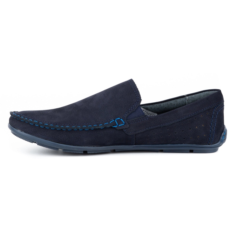 KOMODO Mocasines de hombre 890 azul marino 1