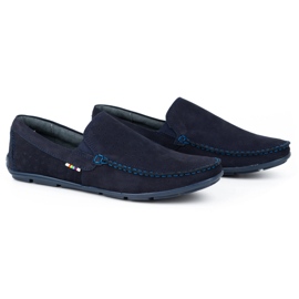 KOMODO Mocasines de hombre 890 azul marino 2