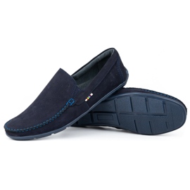 KOMODO Mocasines de hombre 890 azul marino 3