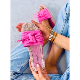 Zapatillas de mujer fucsia CK159 Fushia rosado 5