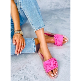 Zapatillas de mujer fucsia CK159 Fushia rosado 4