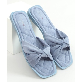 Pantuflas mujer Teese Azul 1 Pantuflas mujer Teese Azul 1