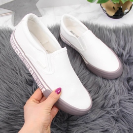 Deportivas de textil slip on blanco Big Star HH274007 2