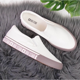 Deportivas de textil slip on blanco Big Star HH274007 3