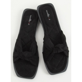 BM Pantuflas mujer Teese Negro 1