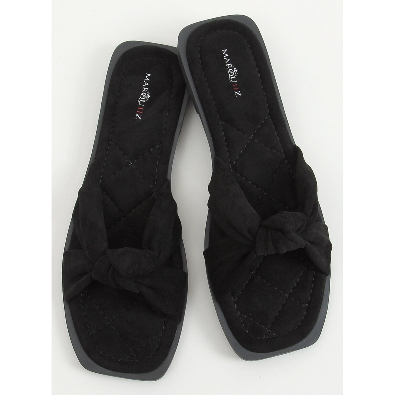 BM Pantuflas mujer Teese Negro 1