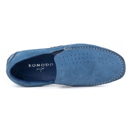 KOMODO Mocasines de hombre 890 azul 6