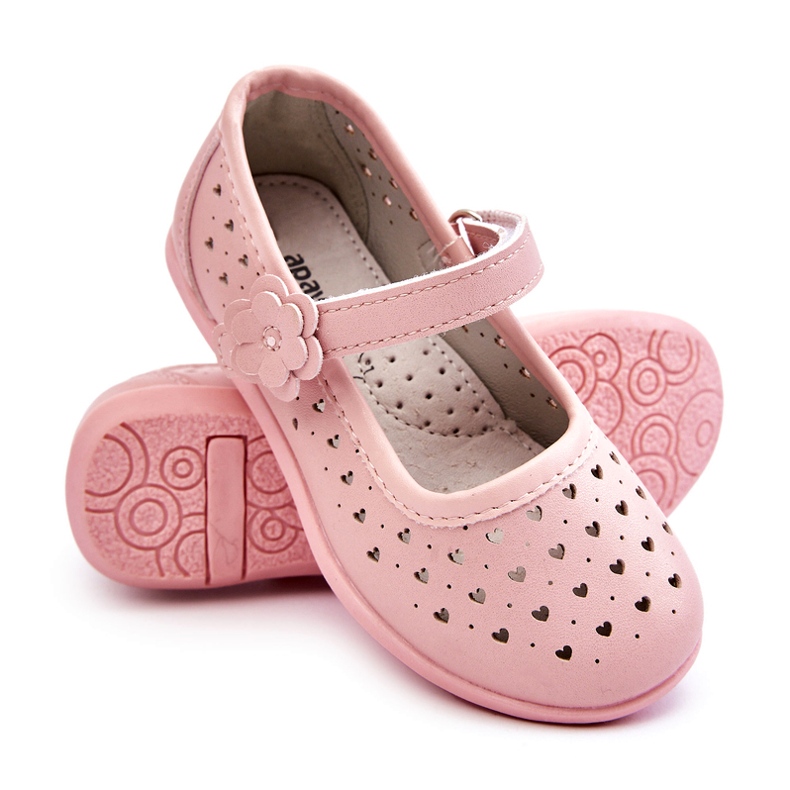PA1 Bailarinas Infantiles Caladas Lenna Rosa 3