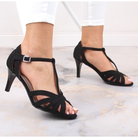 Sandalias mujer pin ante negro Filippo DS4301 3