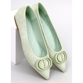 Arte Green bailarinas punta almendra verde 1