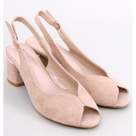 BM Sandalia tacón Venus Khaki beige 1