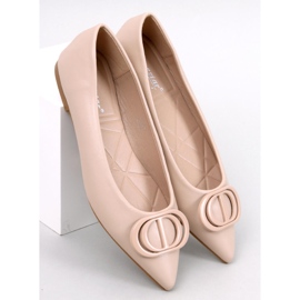 Falana Bailarinas Kaki Punta Almendrada beige 1 Falana Bailarinas Kaki Punta Almendrada beige 1