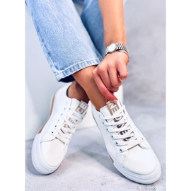 BM Deportivas de mujer Monae Champán blanco 3