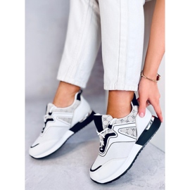 BM Zapatillas de mujer Murray White blanco 5