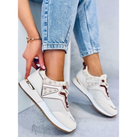 BM Zapatillas Mujer Murray Beige 4