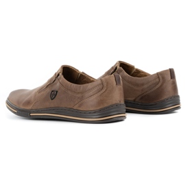 Polbut Zapatos Brogues para Hombre, Piel 362 Marrón 5