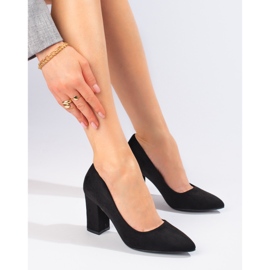Zapatos negros de mujer de Shelovet. 3
