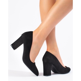 Zapatos negros de mujer de Shelovet. 1