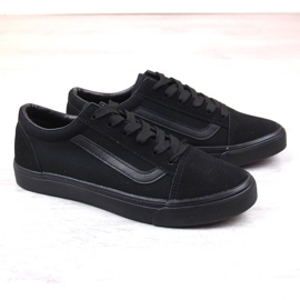 Deportivas bajas atletico de tejido negro 1 Deportivas bajas atletico de tejido negro 1