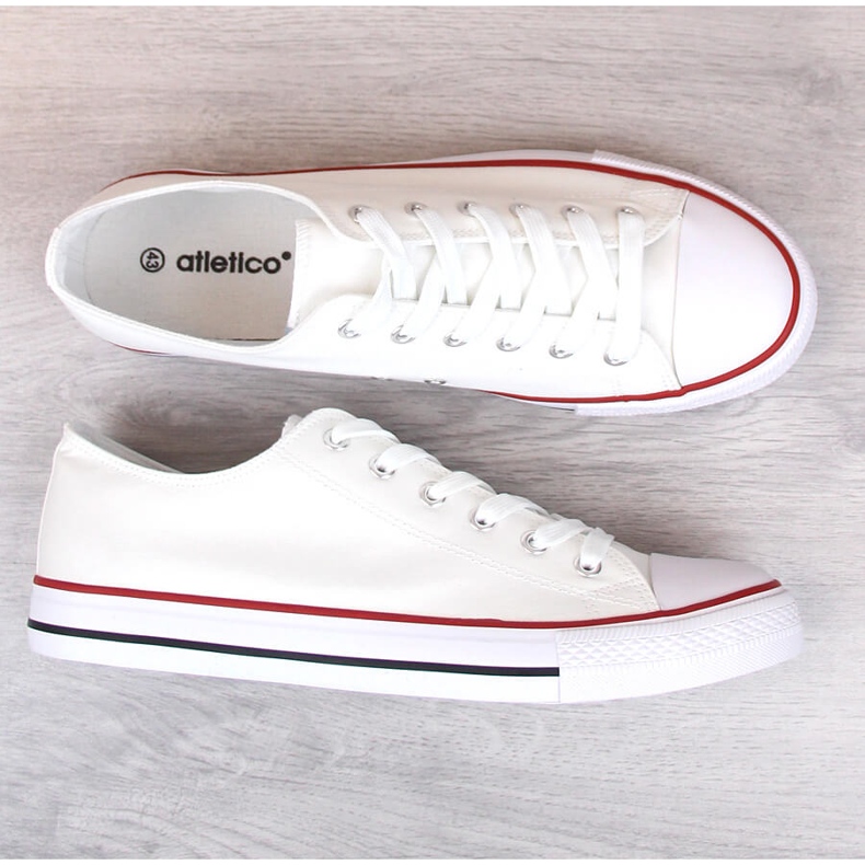 Atletico Zapatillas deportivas bajas de hombre Atlético blancas blanco 2 Atletico Zapatillas deportivas bajas de hombre Atlético blancas blanco 2