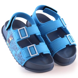 Sandalias infantiles cómodas azul perfumada Paw Patrol Zaxy JJ385017 07GR21BR 3