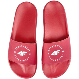 Pantuflas 4F W 4FSS23FFLIF068 62S rojo 1