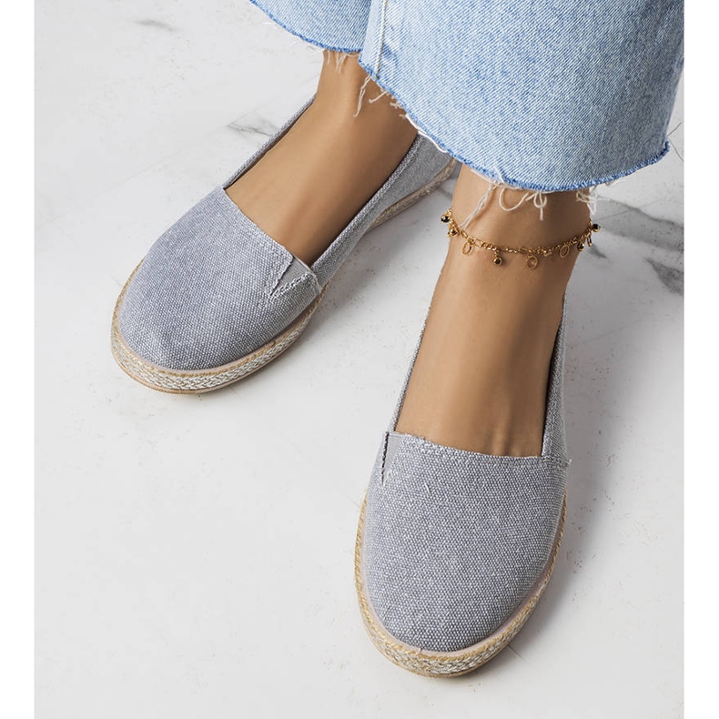 Alpargatas mujer Amiral gris 1 Alpargatas mujer Amiral gris 1