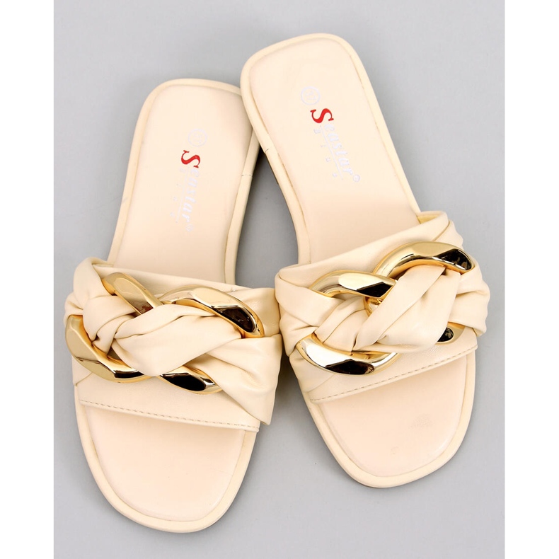 Seastar Chanclas Tobin Yellow con cadena amarillo 1 Seastar Chanclas Tobin Yellow con cadena amarillo 1