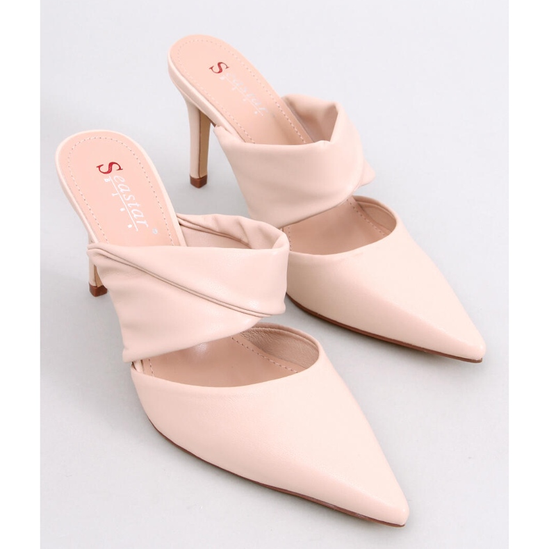 Charisse Sandalias beige con tacón de aguja 1