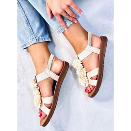 Sandalias Flor Beige Astaire 5