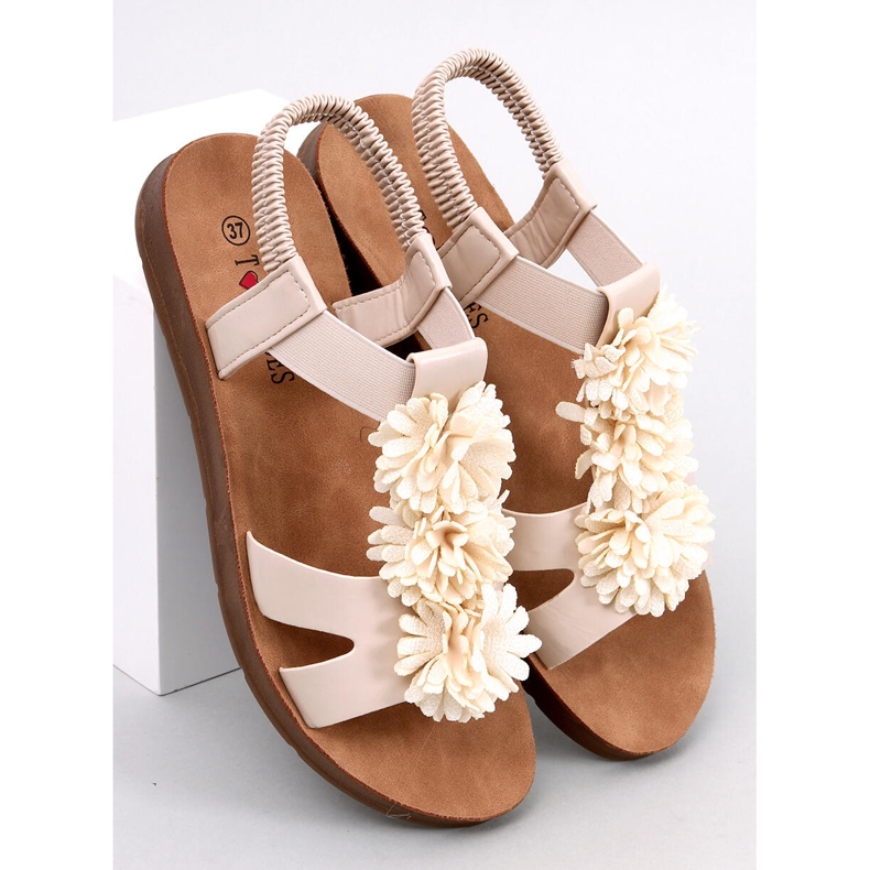 Sandalias Flor Beige Astaire 1
