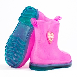 Chanclas para niña Shelovet rosa rosado 2