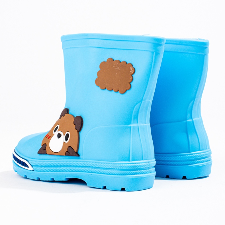 Botas bajas Shelovet para niño, azul claro 2