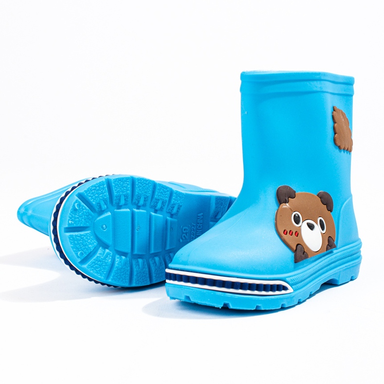 Botas bajas Shelovet para niño, azul claro 1