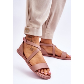 Sandalias Tobilleras Big Star LL274A163 Nude rosado 3
