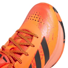 Zapatillas de baloncesto adidas Cross Em Up 5 K Wide Jr HQ8494 naranja naranjas y tintos 5