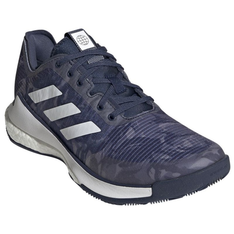 Zapatillas de voleibol adidas CrazyFlight W HR0632 azul azul 2