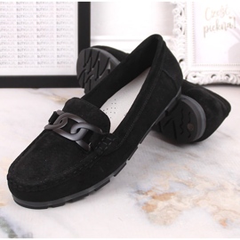 Mocasines mujer planos en piel negra Filippo DP3630 negro 1 Mocasines mujer planos en piel negra Filippo DP3630 negro 1