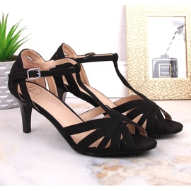 Sandalias mujer pin ante negro Filippo DS4301 5