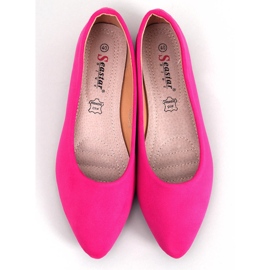 Seastar Bailarinas Keys Plantilla Piel Fucsia rosado 2