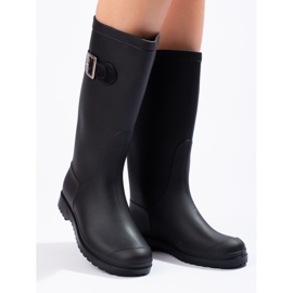 SHELOVET Matt chanclos con hebilla negro 2 SHELOVET Matt chanclos con hebilla negro 2