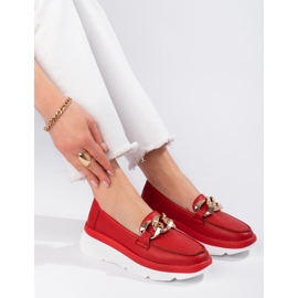 Zapatos rojos de mujer Vinceza 1