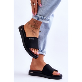 Pantuflas Mujer Plataforma Big Star LL274930 Negro 6